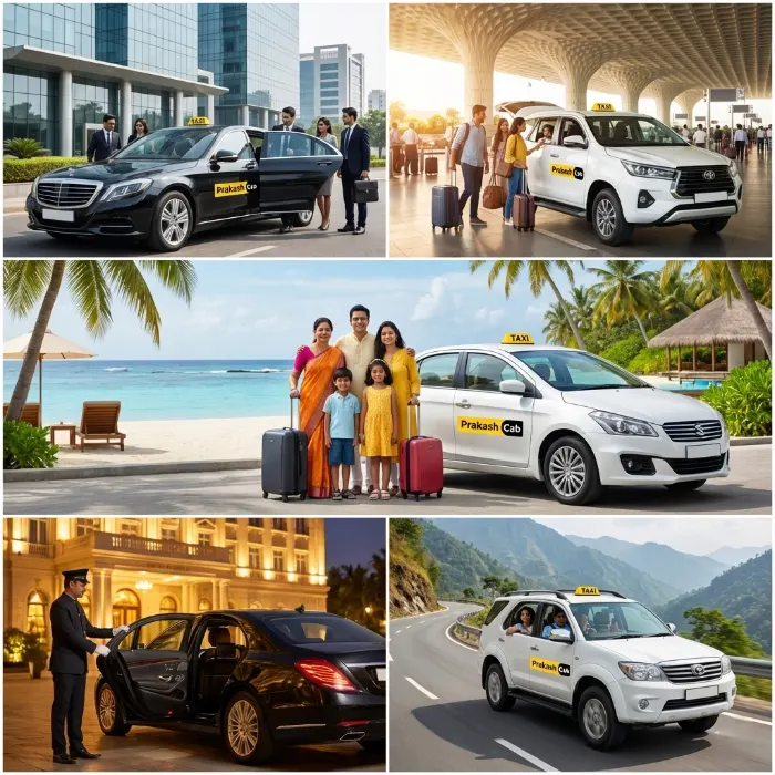 Prakash Cab Tour & Travels - Taxi Service in Gandhinagar Gujarat