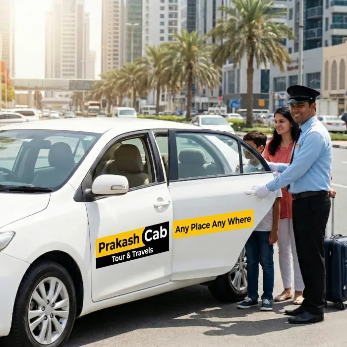 Taxi Service in Gandhinagar - Prakash Cab